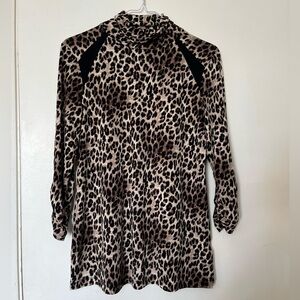 Susan Graver Animal Print Top